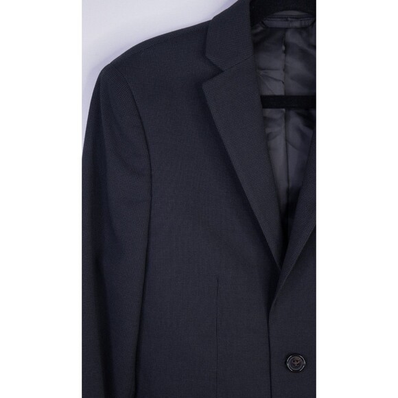 Lauren Ralph Lauren Blazer Boys 10R Micro Check Two Button Dual Vent Suiting - Picture 5 of 13